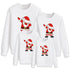 Warm and sweet parent-child outfit Christmas red casual coat parent-child series